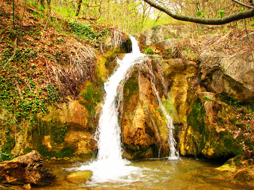 урочище Демерджи. водоспад Гейзер