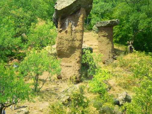 урочище Демерджи, кам'яні гриби