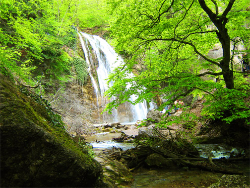 урочище Демерджи. Водоспад Джур-Джур