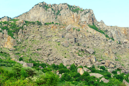 урочище Демерджи, кам'яні хаоси Демерджі
