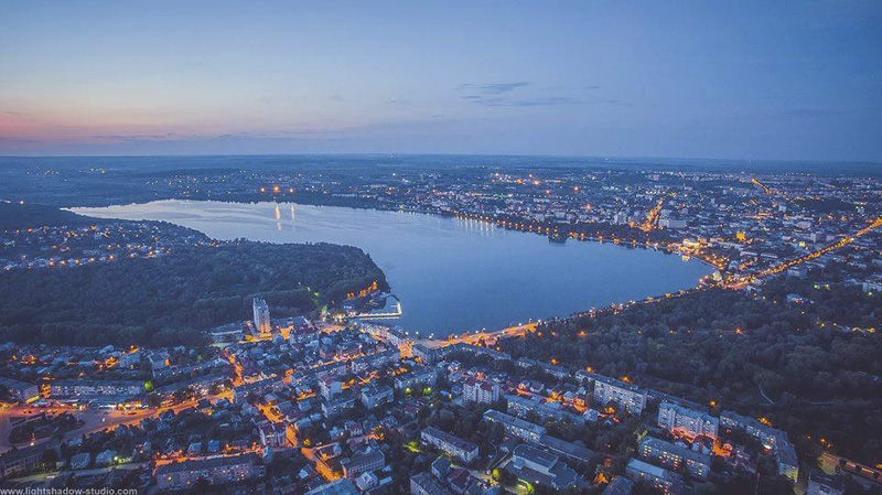 Тернопіль сьогодення. Панорама