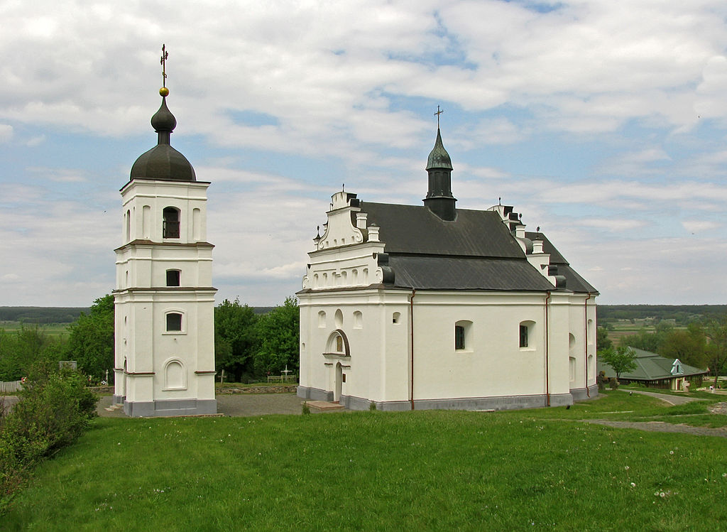 Іллінська церква у родинному селі Хмельницьких - Суботів, поряд із Чигирином. Фото: Kiyanka, ліцензія: CC BY-SA 4.0