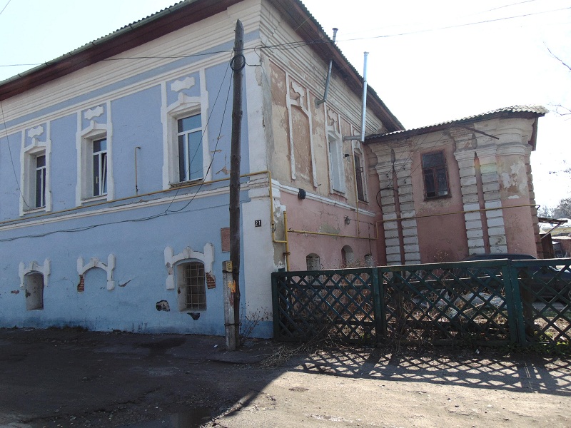 Вид на двор «греческой» части дома